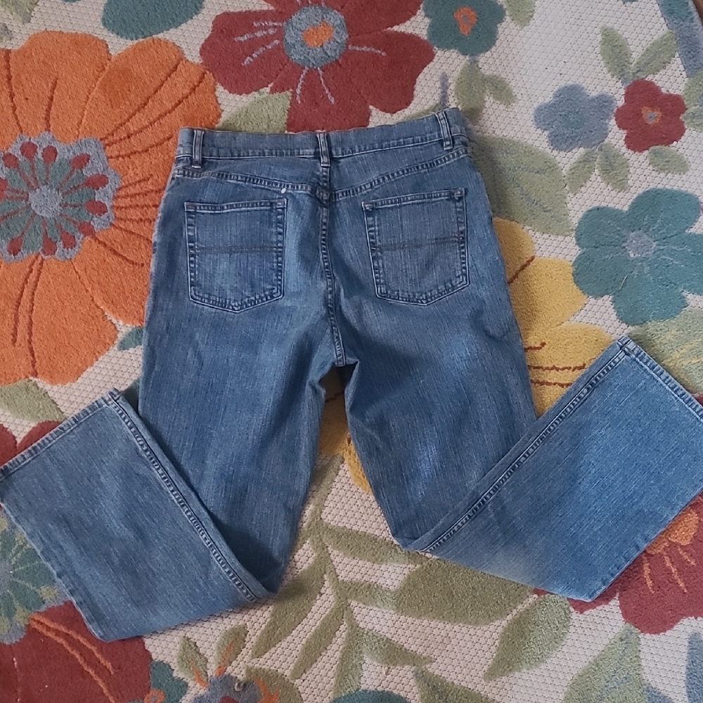 L.L. Bean Straight Leg Blue Jeans